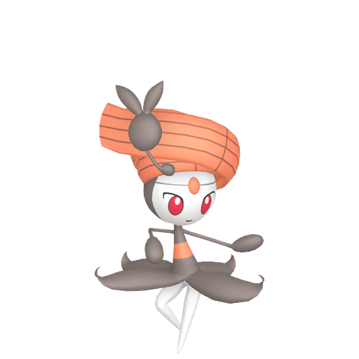 Meloetta Pirouette Forme in Pokémon HOME