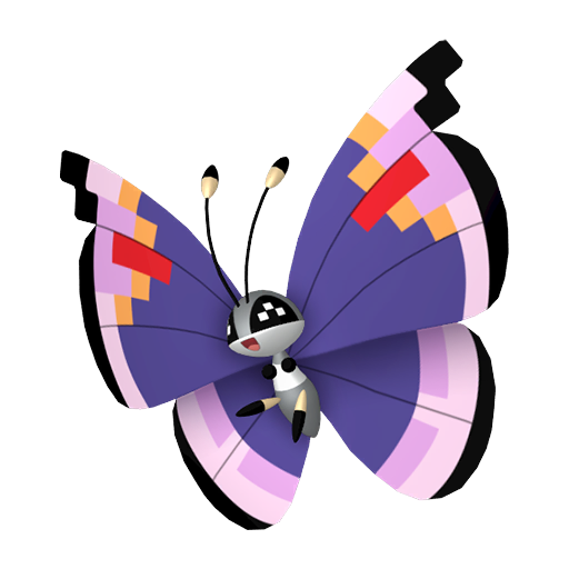 Vivillon Elegant in Pokémon HOME