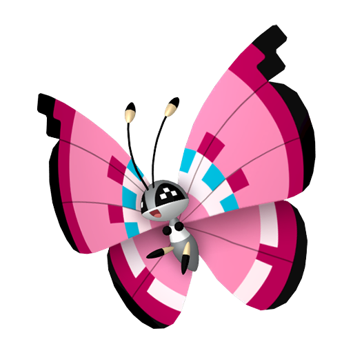 Vivillon Meadow in Pokémon HOME