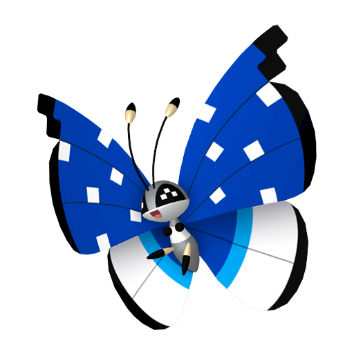Vivillon Polar in Pokémon HOME