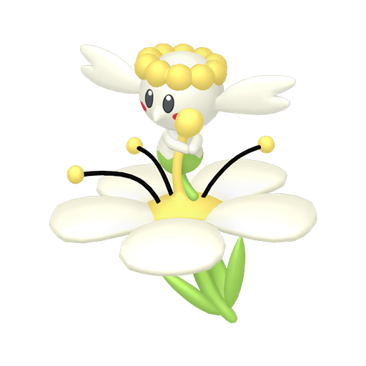 Flabébé White Flower in Pokémon HOME