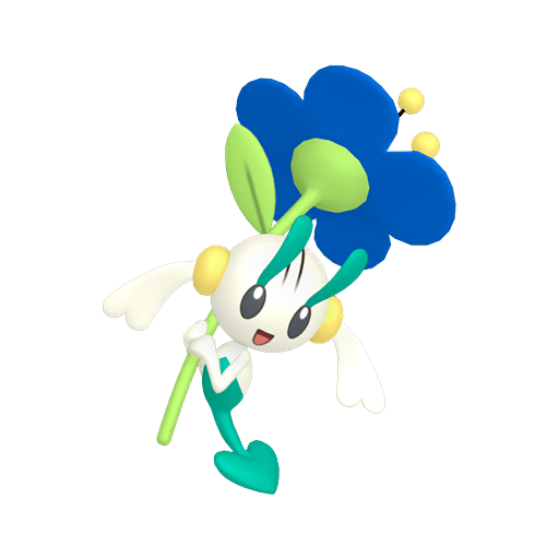 Floette Blue Flower in Pokémon HOME