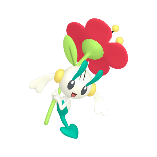 Floette Red Flower in Pokémon HOME