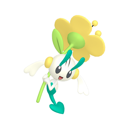 Floette Yellow Flower in Pokémon HOME