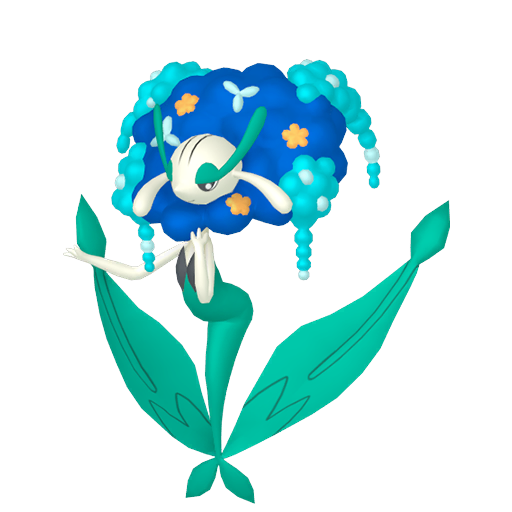 Florges Blue Flower in Pokémon HOME