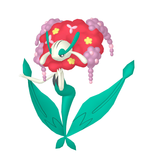 Florges Red Flower in Pokémon HOME