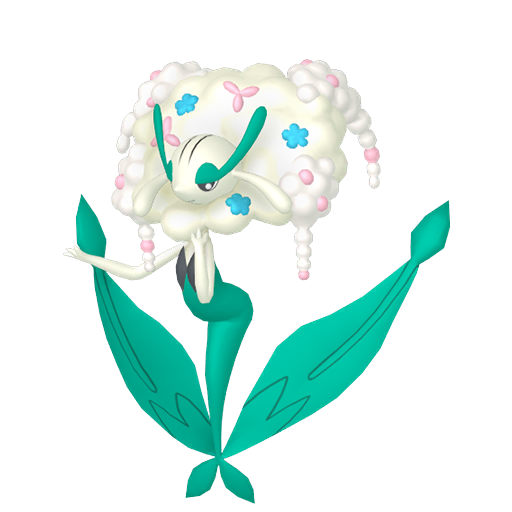 Florges White Flower in Pokémon HOME