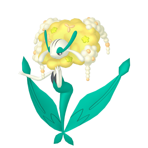 Florges Yellow Flower in Pokémon HOME