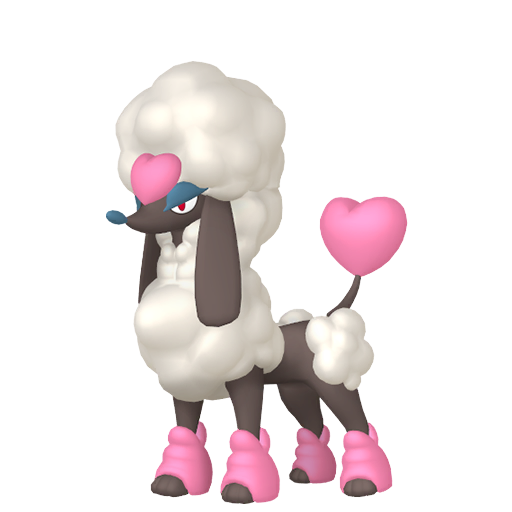Furfrou Heart Trim in Pokémon HOME