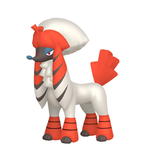 Furfrou Kabuki Trim in Pokémon HOME