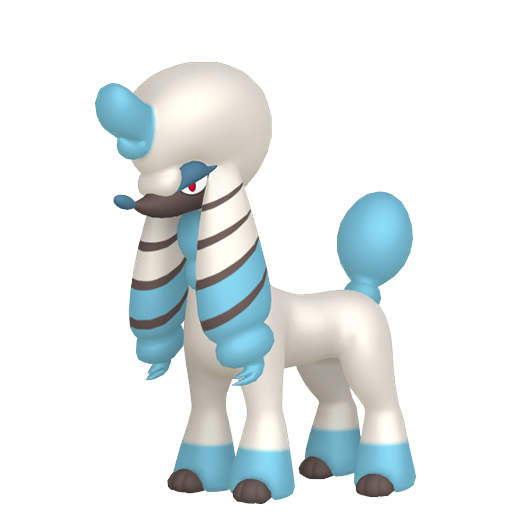 Furfrou La Reine Trim in Pokémon HOME