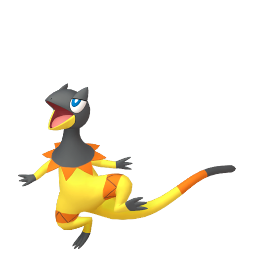 Heliolisk in Pokémon HOME