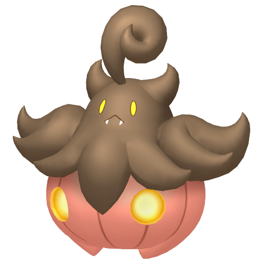 Pumpkaboo Super Size in Pokémon HOME