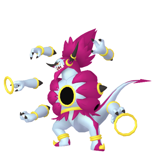 Hoopa Unbound in Pokémon HOME