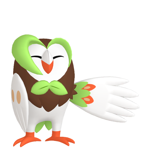 Dartrix in Pokémon HOME