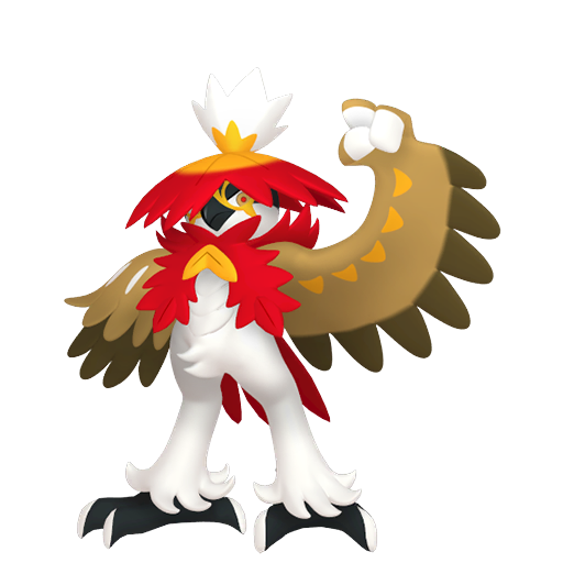 Decidueye Hisuian in Pokémon HOME