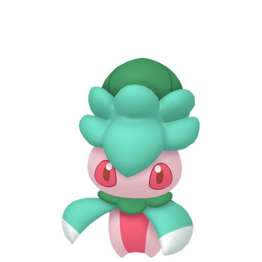 Fomantis in Pokémon HOME