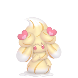Alcremie Caramel Swirl Love in Pokémon HOME