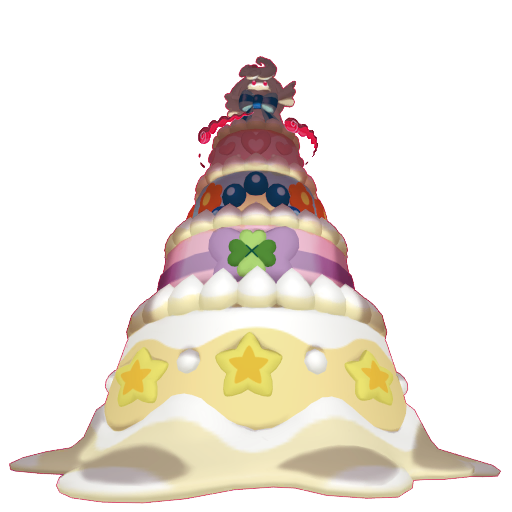 Alcremie Gigantamax in Pokémon HOME