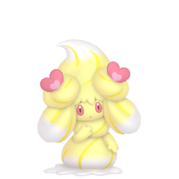 Alcremie Lemon Cream Love in Pokémon HOME