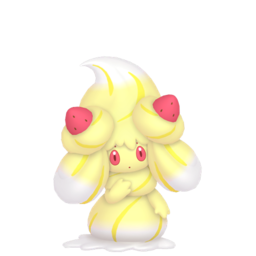 Alcremie Lemon Cream Strawberry in Pokémon HOME
