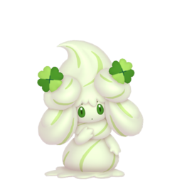 Alcremie Matcha Cream Clover in Pokémon HOME