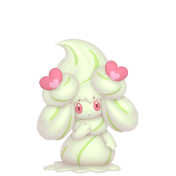 Alcremie Matcha Cream Love in Pokémon HOME