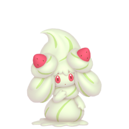 Alcremie Matcha Cream Strawberry in Pokémon HOME