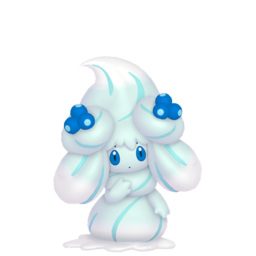 Alcremie Mint Cream Berry in Pokémon HOME