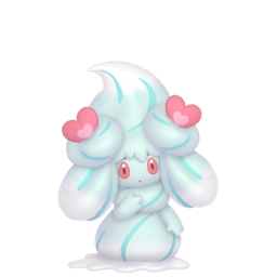 Alcremie Mint Cream Love in Pokémon HOME
