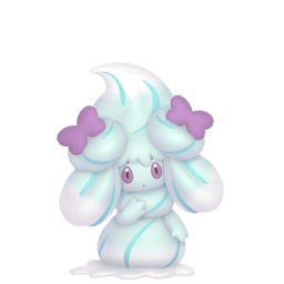 Alcremie Mint Cream Ribbon in Pokémon HOME