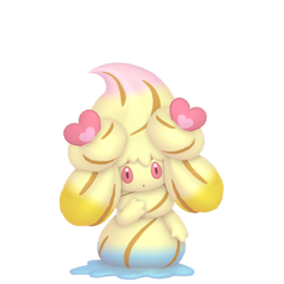Alcremie Rainbow Swirl Love in Pokémon HOME