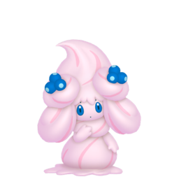 Alcremie Ruby Cream Berry in Pokémon HOME