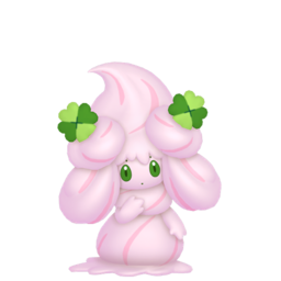 Alcremie Ruby Cream Clover in Pokémon HOME