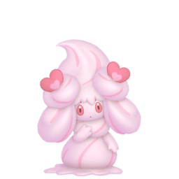 Alcremie Ruby Cream Love in Pokémon HOME