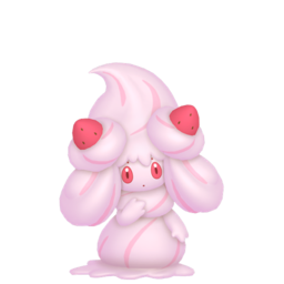 Alcremie Ruby Cream Strawberry in Pokémon HOME