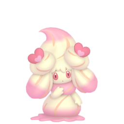 Alcremie Ruby Swirl Love in Pokémon HOME