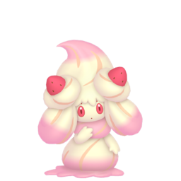 Alcremie Ruby Swirl Strawberry in Pokémon HOME