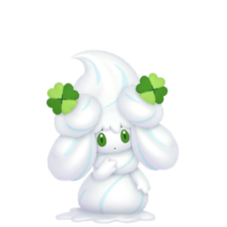 Alcremie Salted Cream Clover in Pokémon HOME