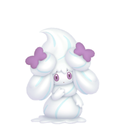 Alcremie Salted Cream Ribbon in Pokémon HOME
