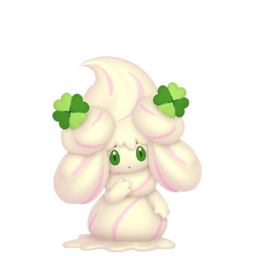 Alcremie Vanilla Cream Clover in Pokémon HOME
