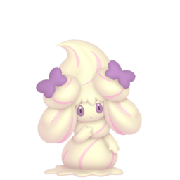 Alcremie Vanilla Cream Ribbon in Pokémon HOME