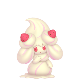 Alcremie Vanilla Cream Strawberry in Pokémon HOME