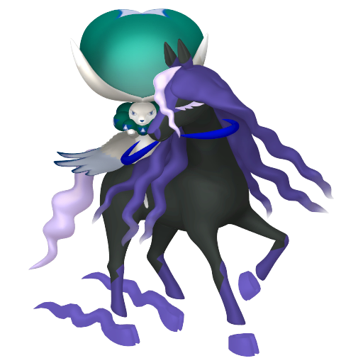 Calyrex Shadow Rider in Pokémon HOME