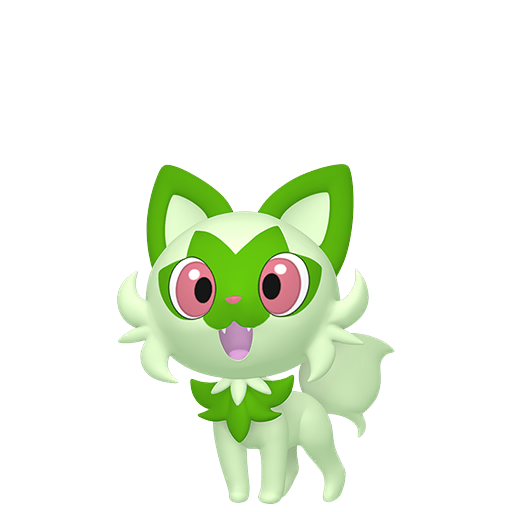 Sprigatito in Pokémon HOME