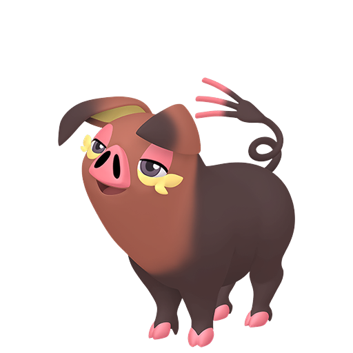 Oinkologne Female in Pokémon HOME