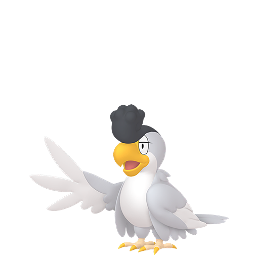 Squawkabilly White Plumage in Pokémon HOME