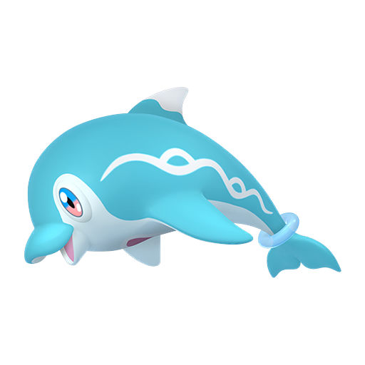 Palafin Zero Form in Pokémon HOME