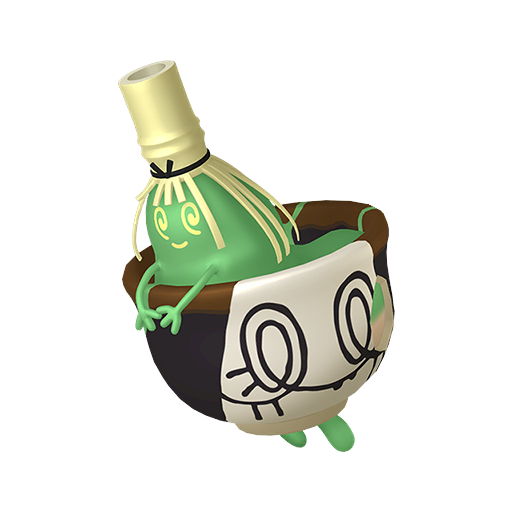 Sinistcha Unremarkable in Pokémon HOME