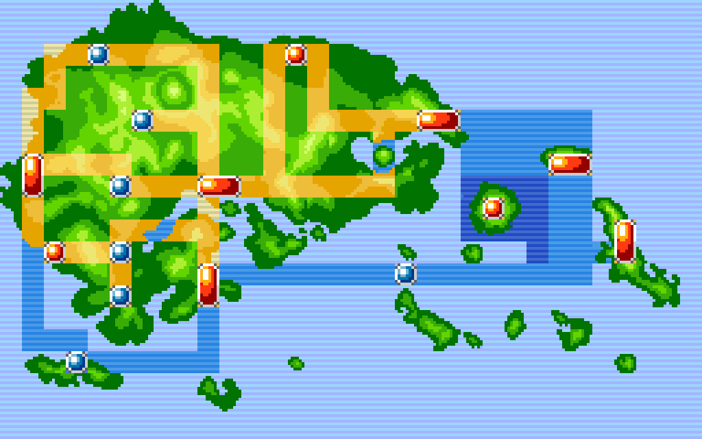 Ruby City Map Hideout - Pokémon Ruby & Sapphire | RotomLabs
